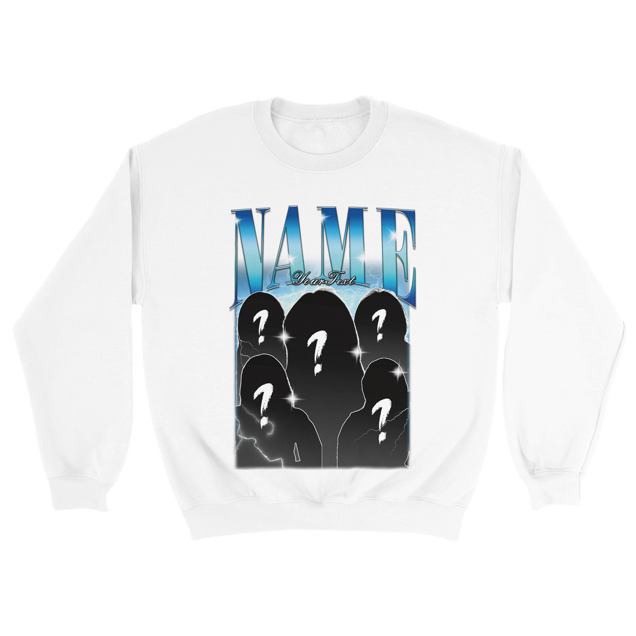 Personalized Bootleg Sweatshirt with your pictures 
