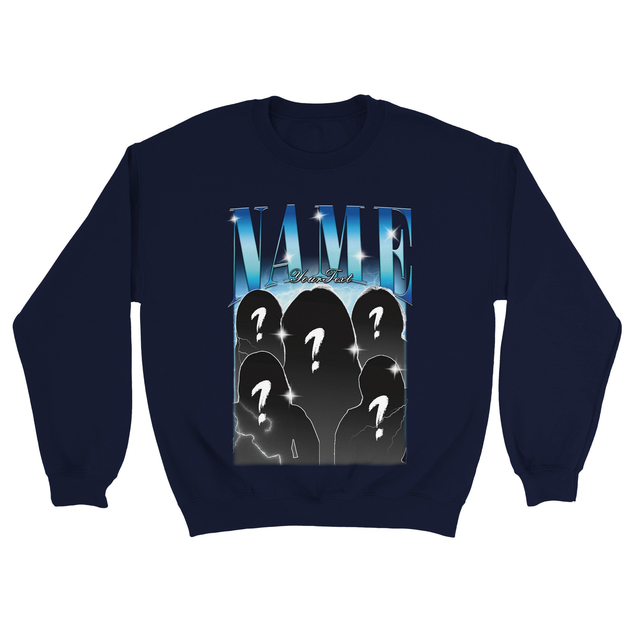 Personalized Bootleg Sweatshirt with your pictures 