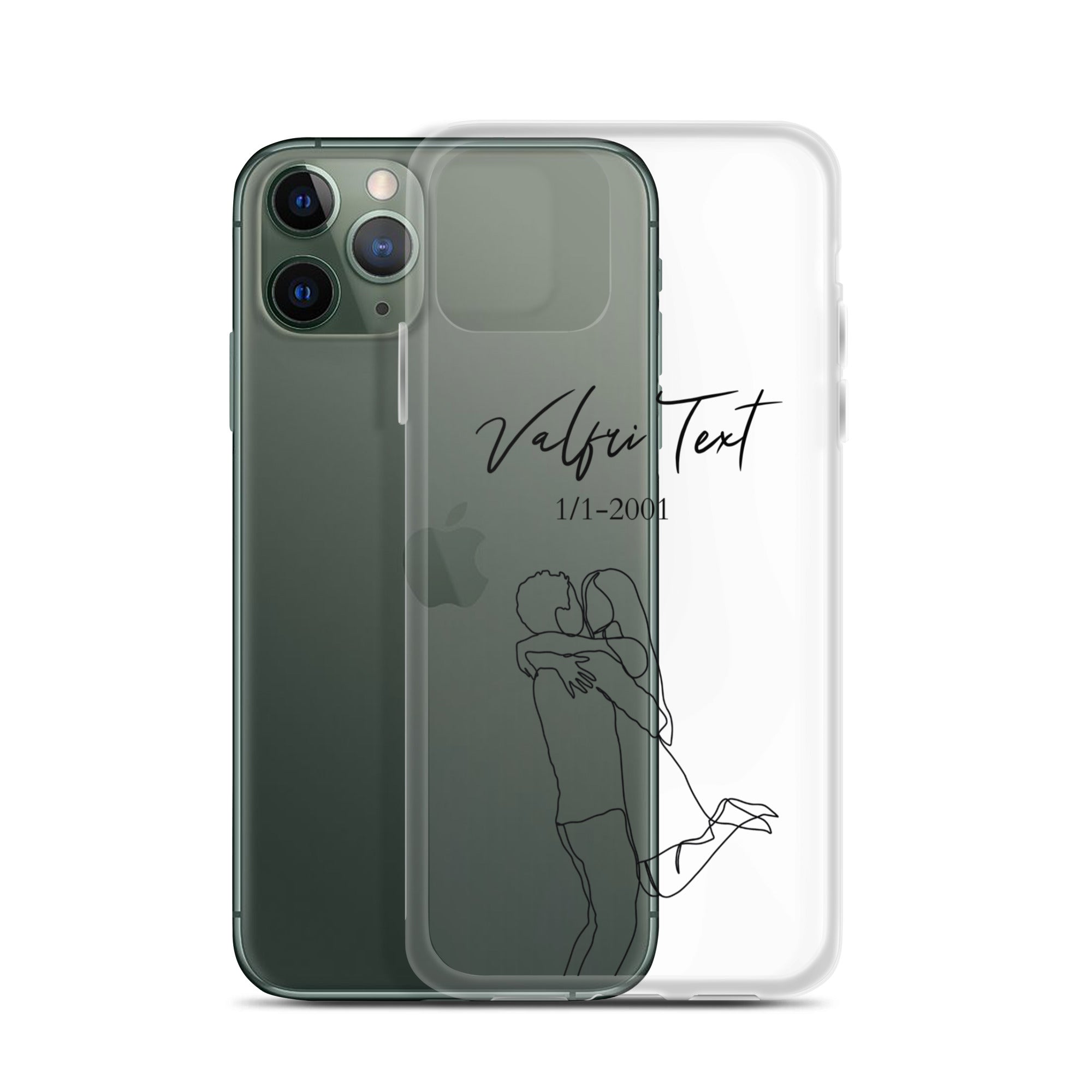 iPhone Personalized Phone Case - Line Art