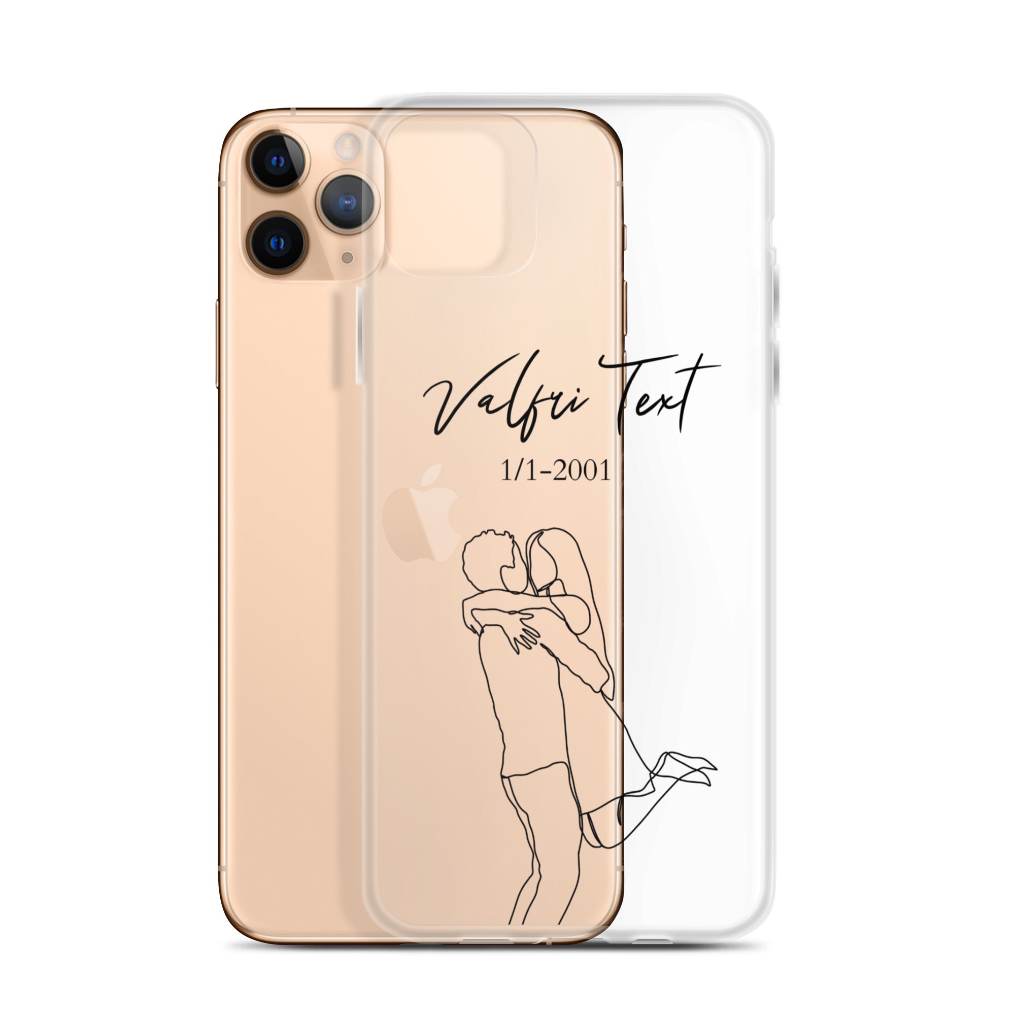 iPhone Personalized Phone Case - Line Art