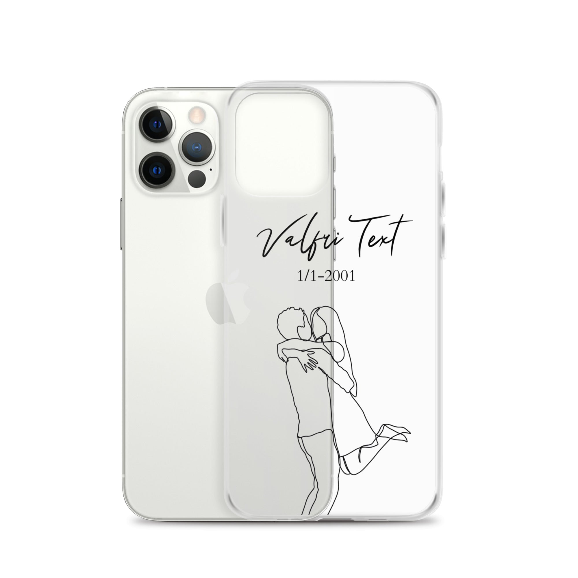 iPhone Personalized Phone Case - Line Art