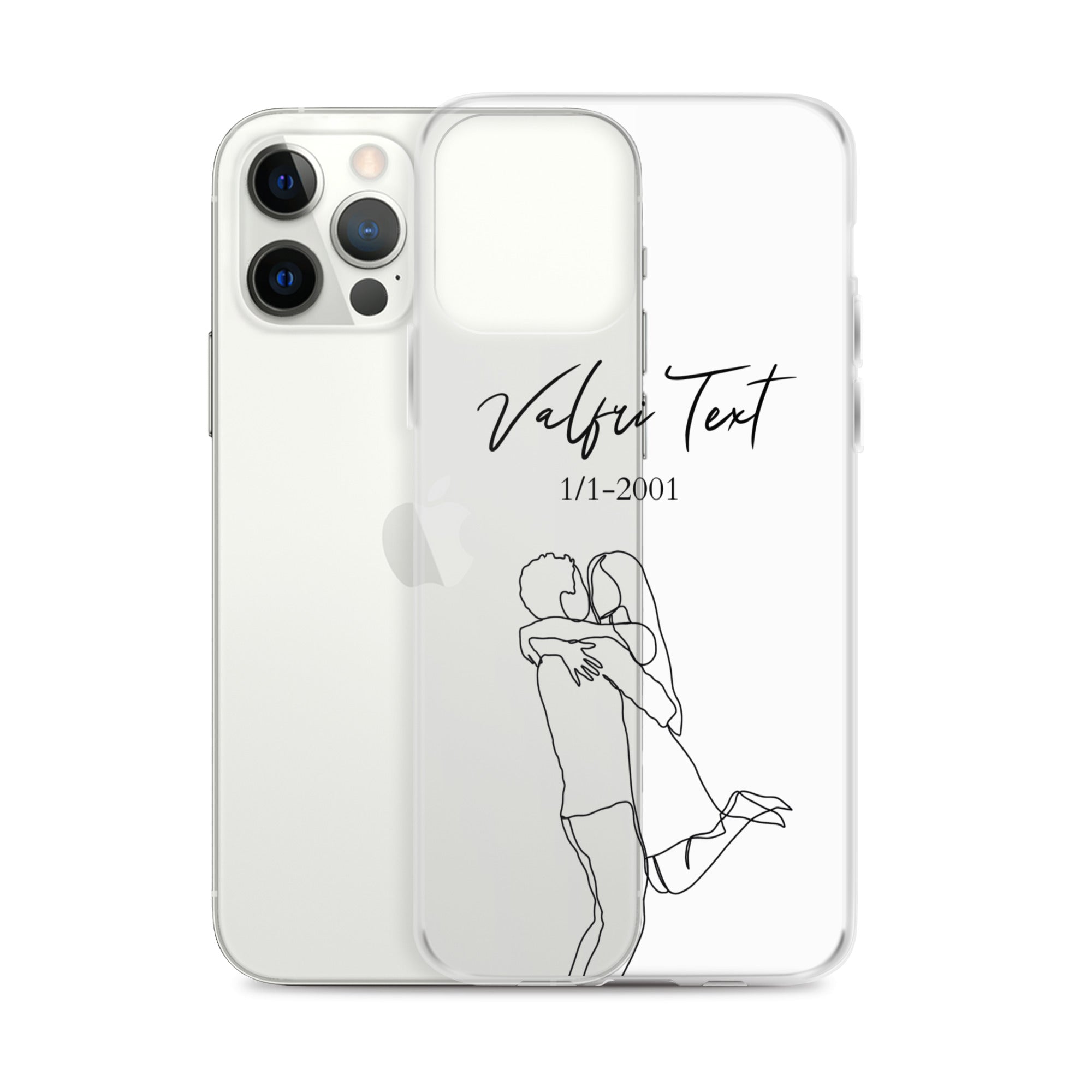 iPhone Personalized Phone Case - Line Art