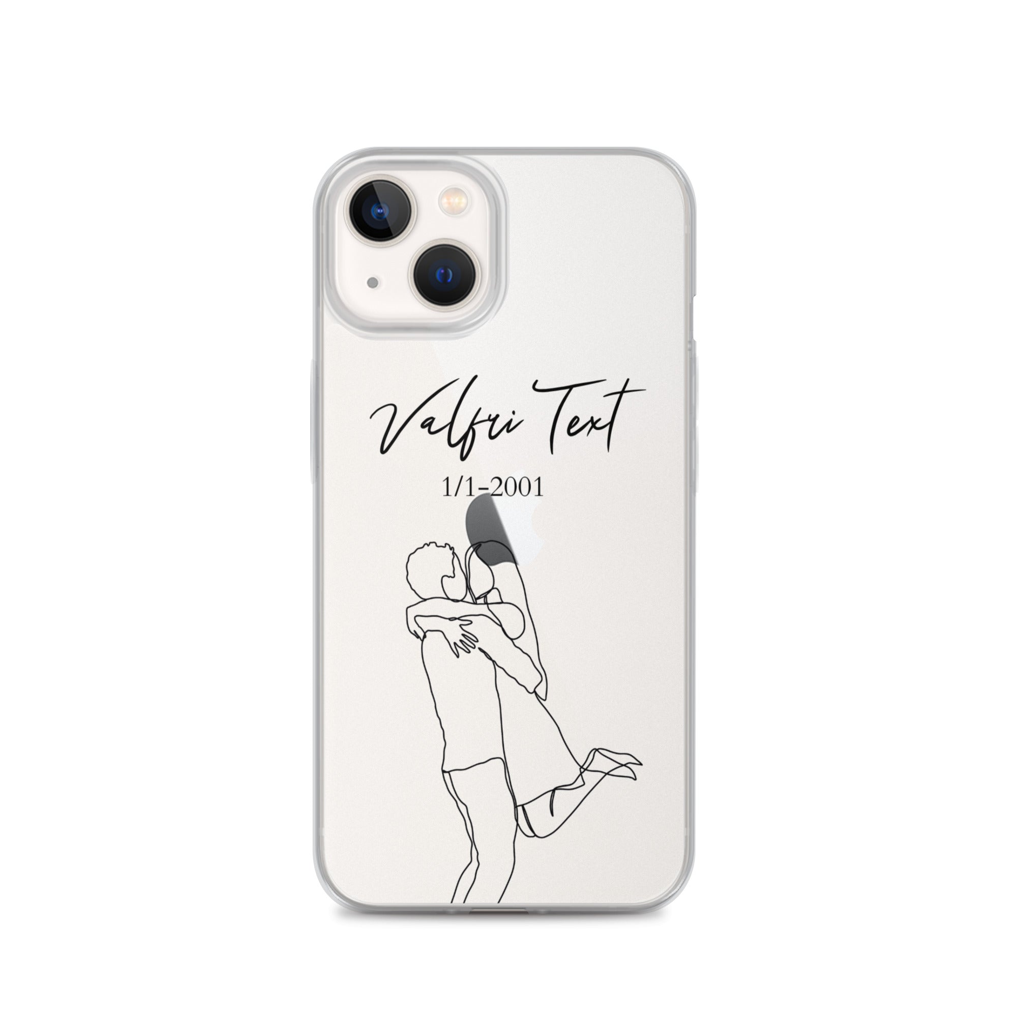 iPhone Personalized Phone Case - Line Art