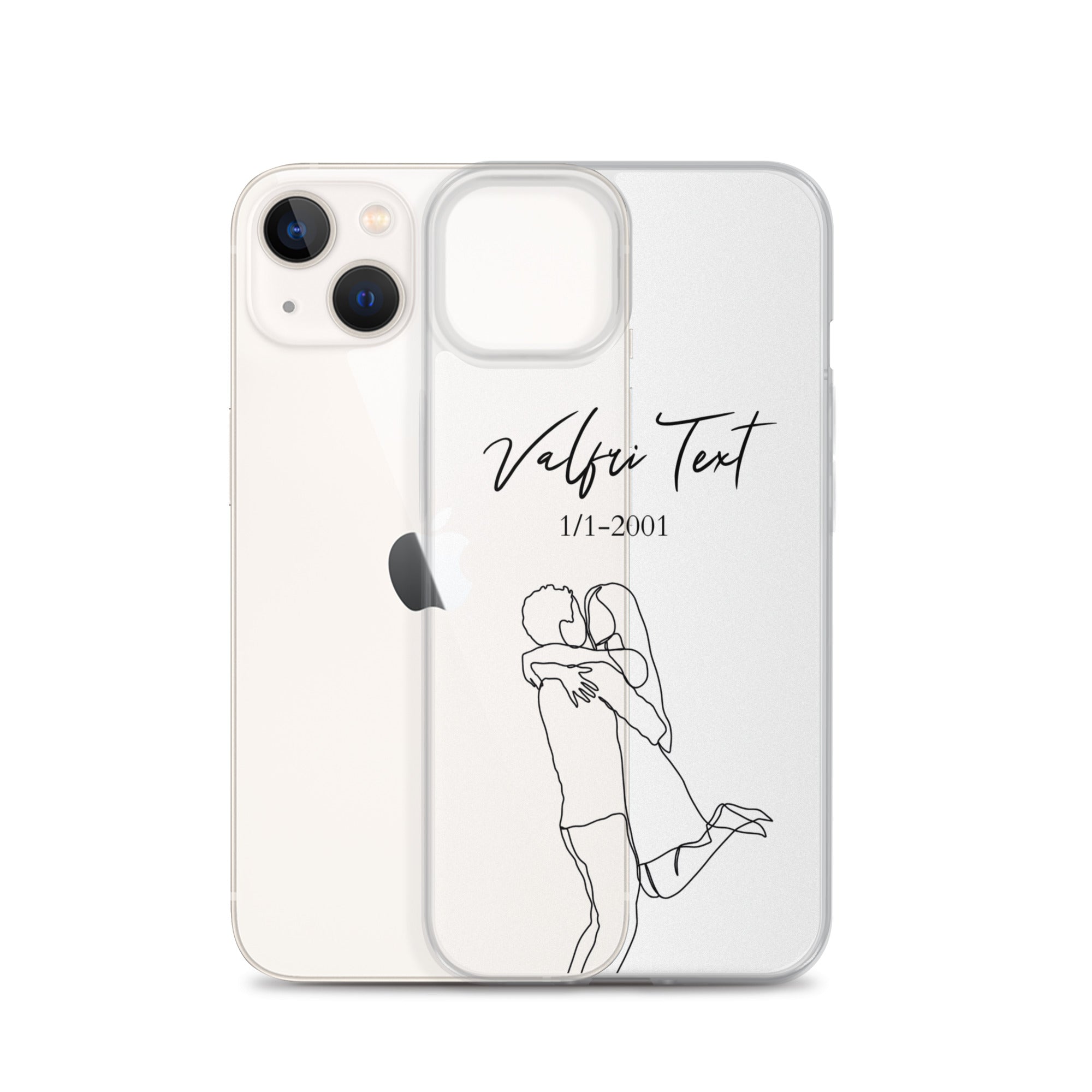 iPhone Personalized Phone Case - Line Art