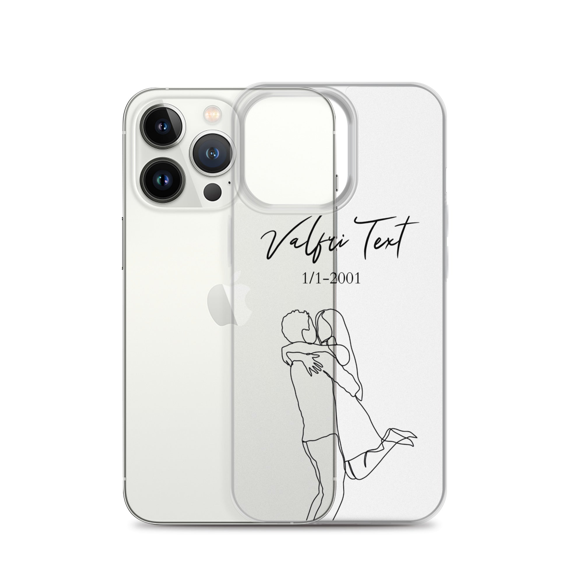 iPhone Personalized Phone Case - Line Art