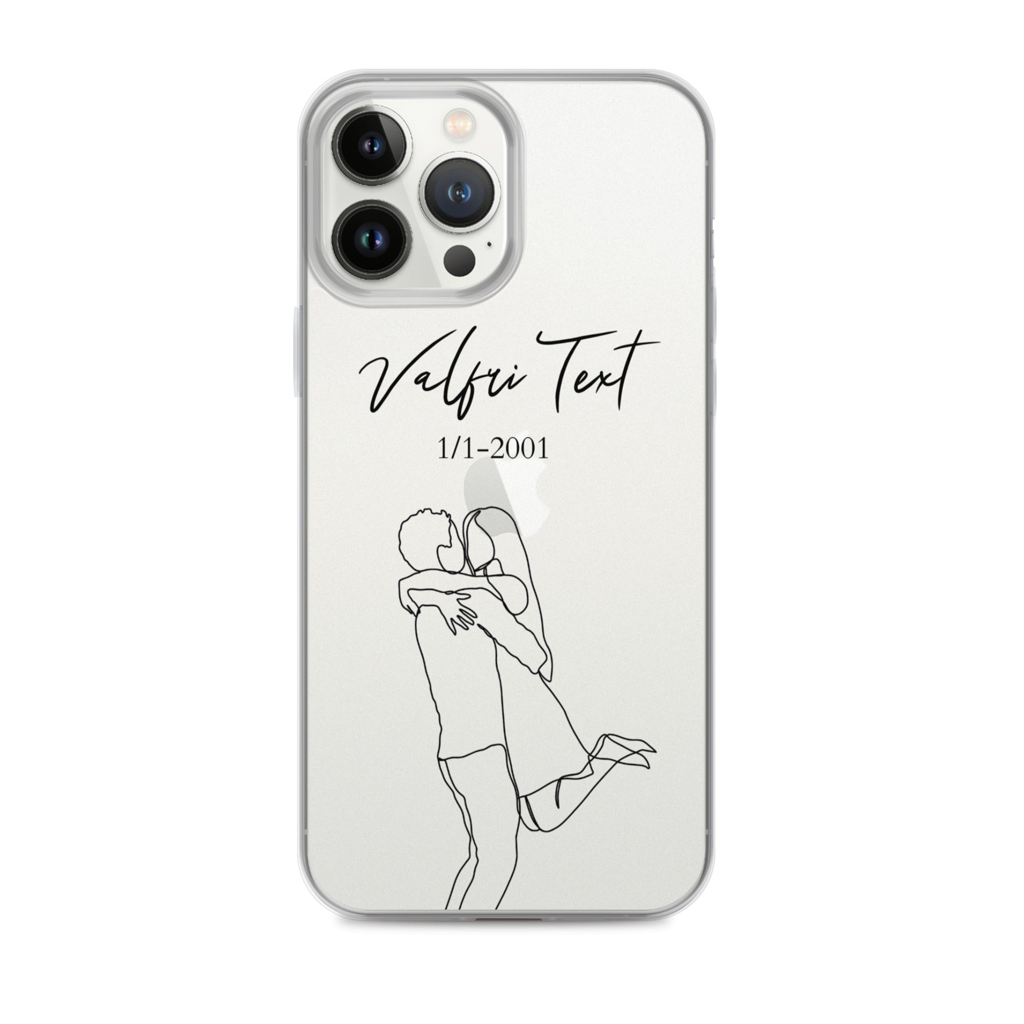 iPhone Personalized Phone Case - Line Art