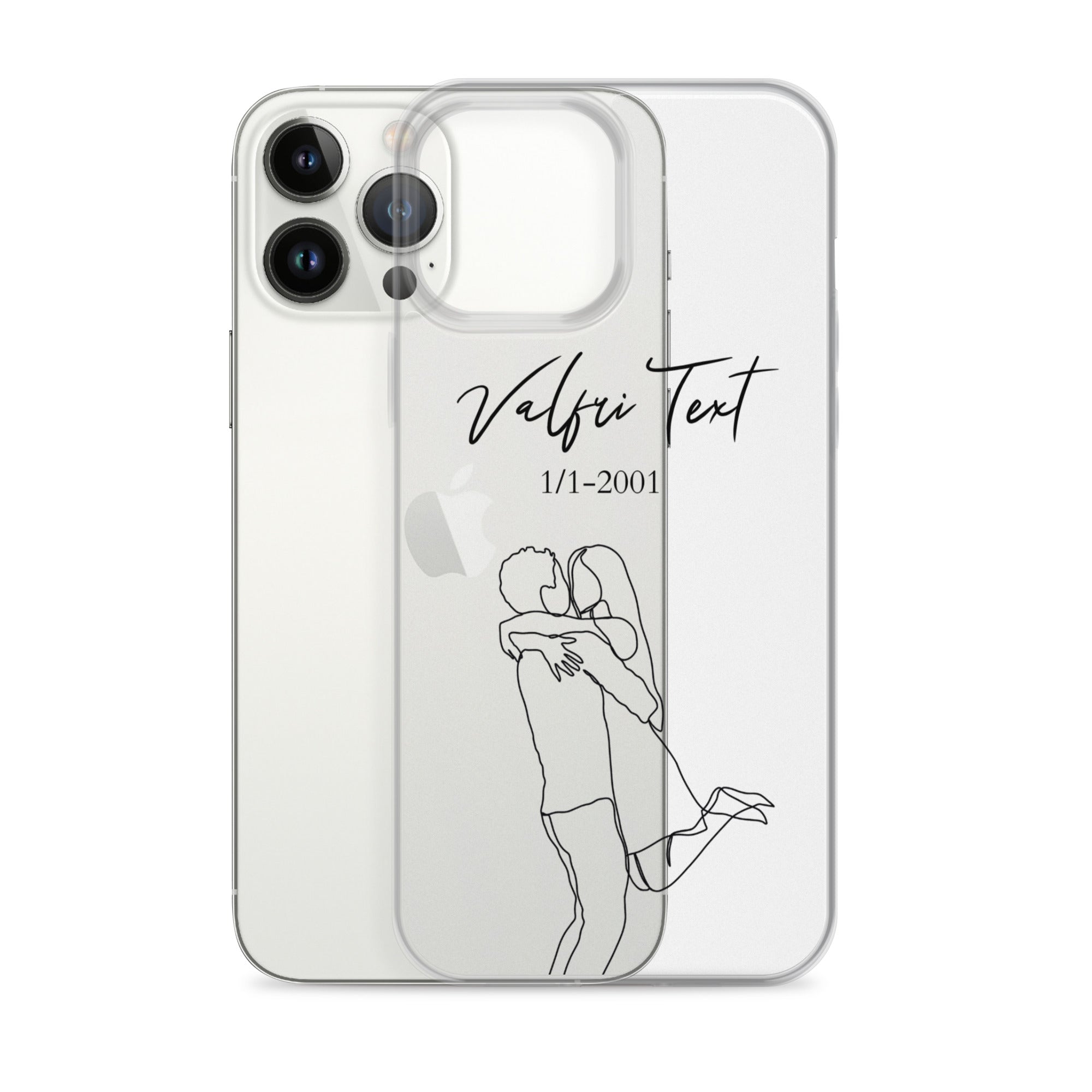 iPhone Personalized Phone Case - Line Art