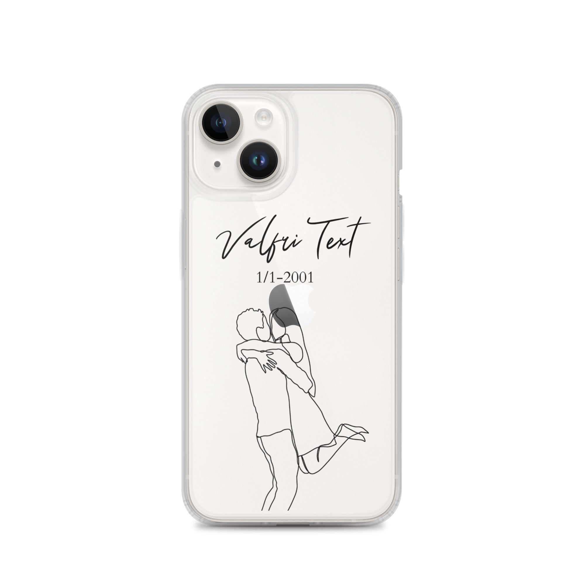 iPhone Personalized Phone Case - Line Art