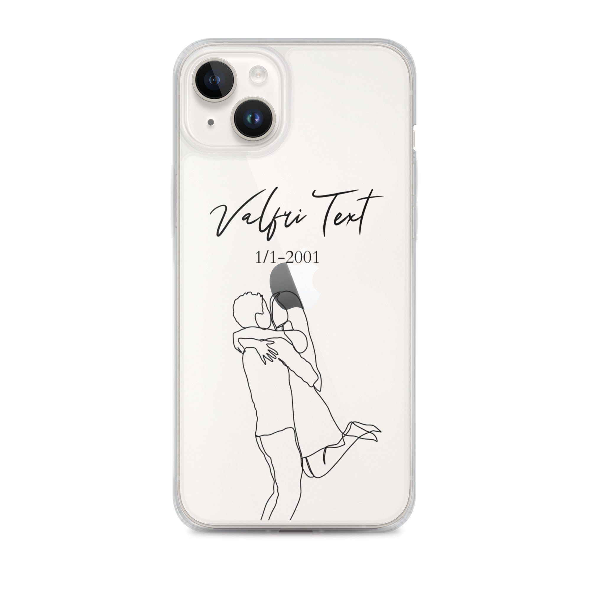 iPhone Personalized Phone Case - Line Art