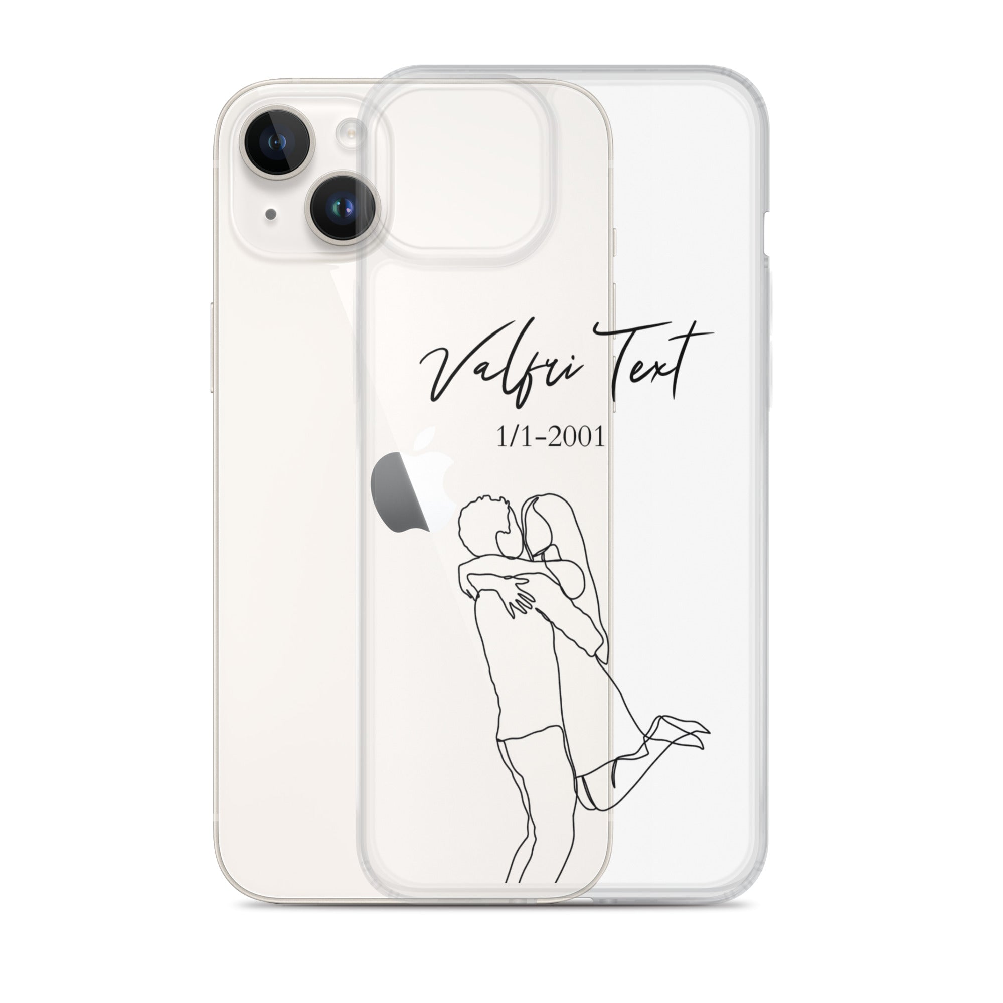 iPhone Personalized Phone Case - Line Art