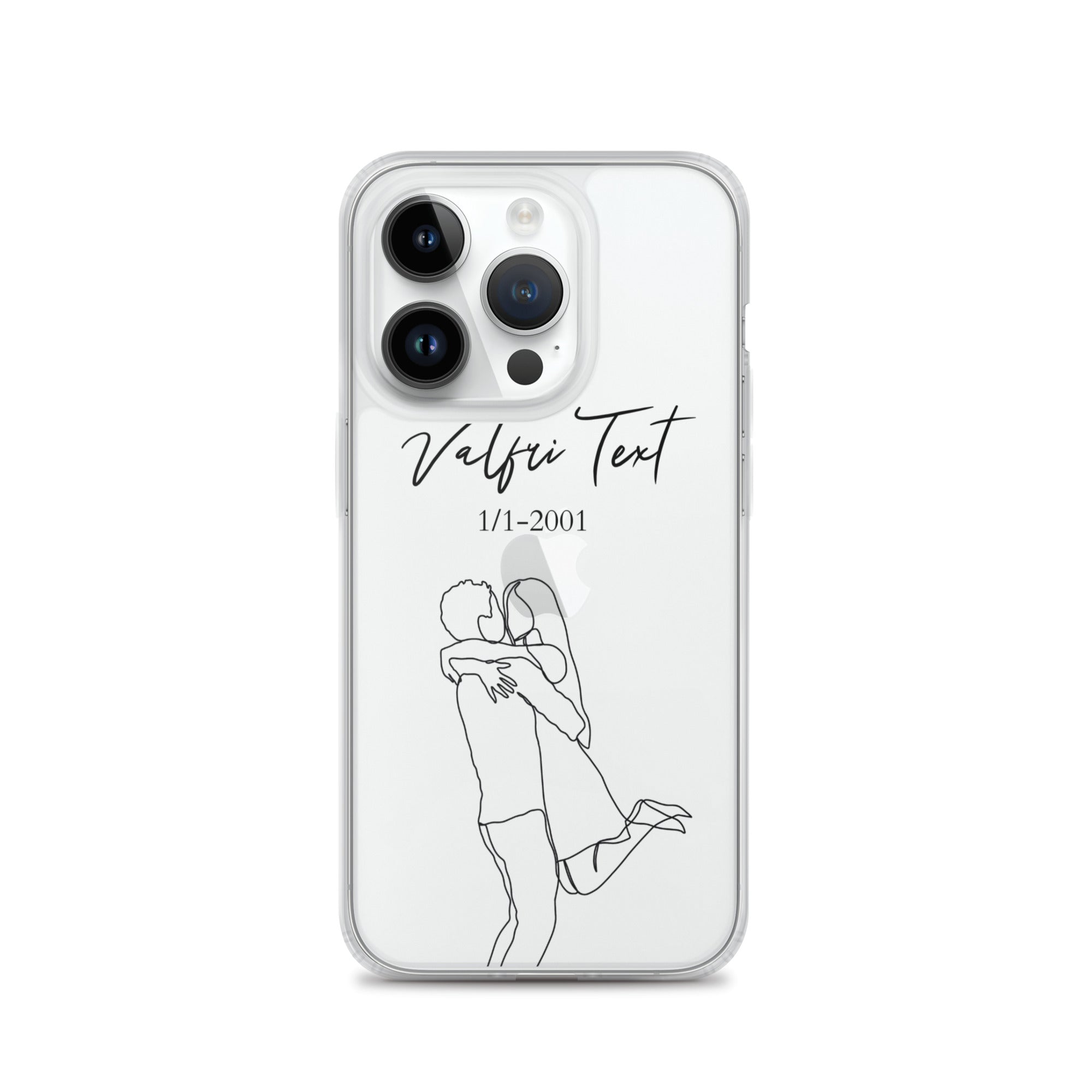 iPhone Personalized Phone Case - Line Art