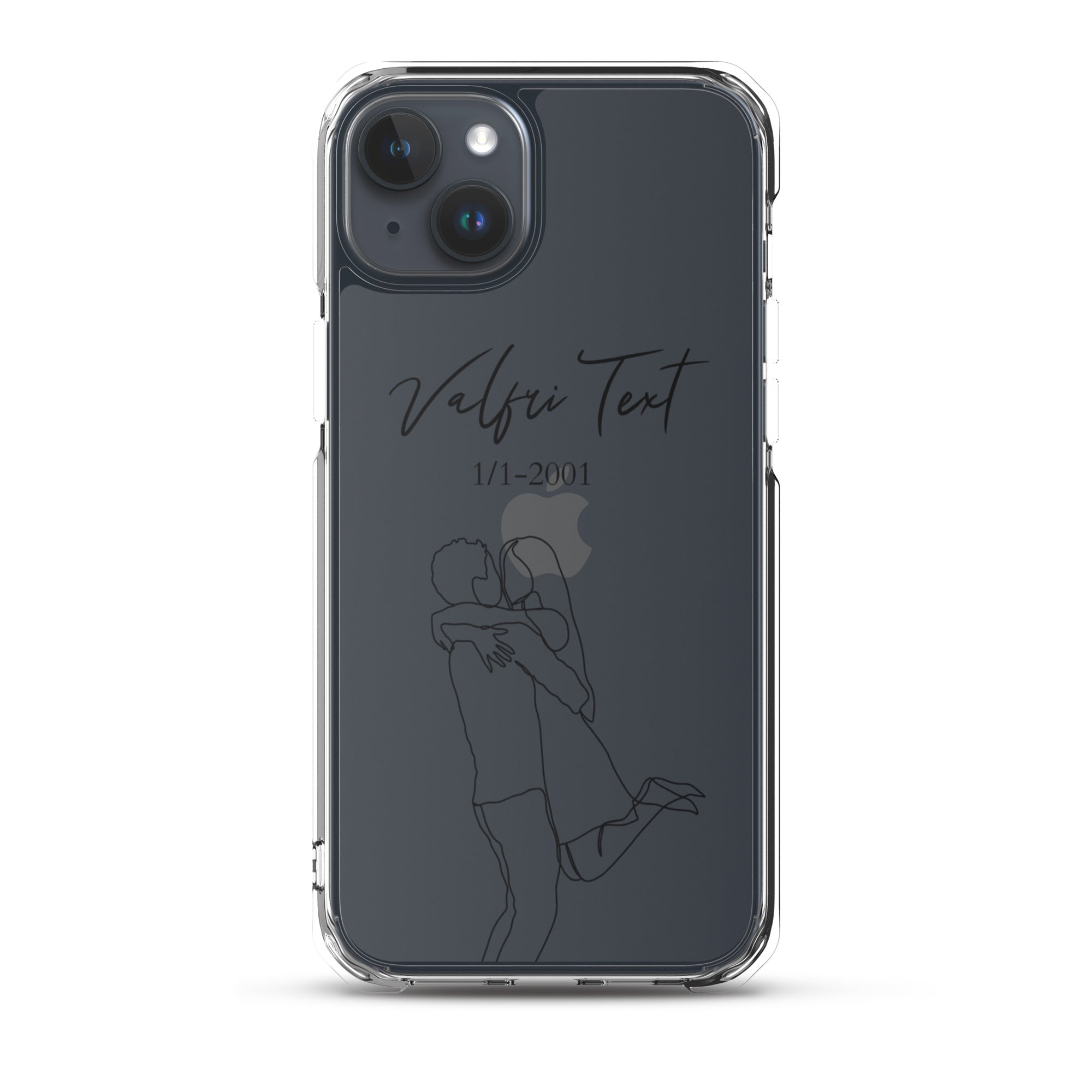 iPhone Personalized Phone Case - Line Art