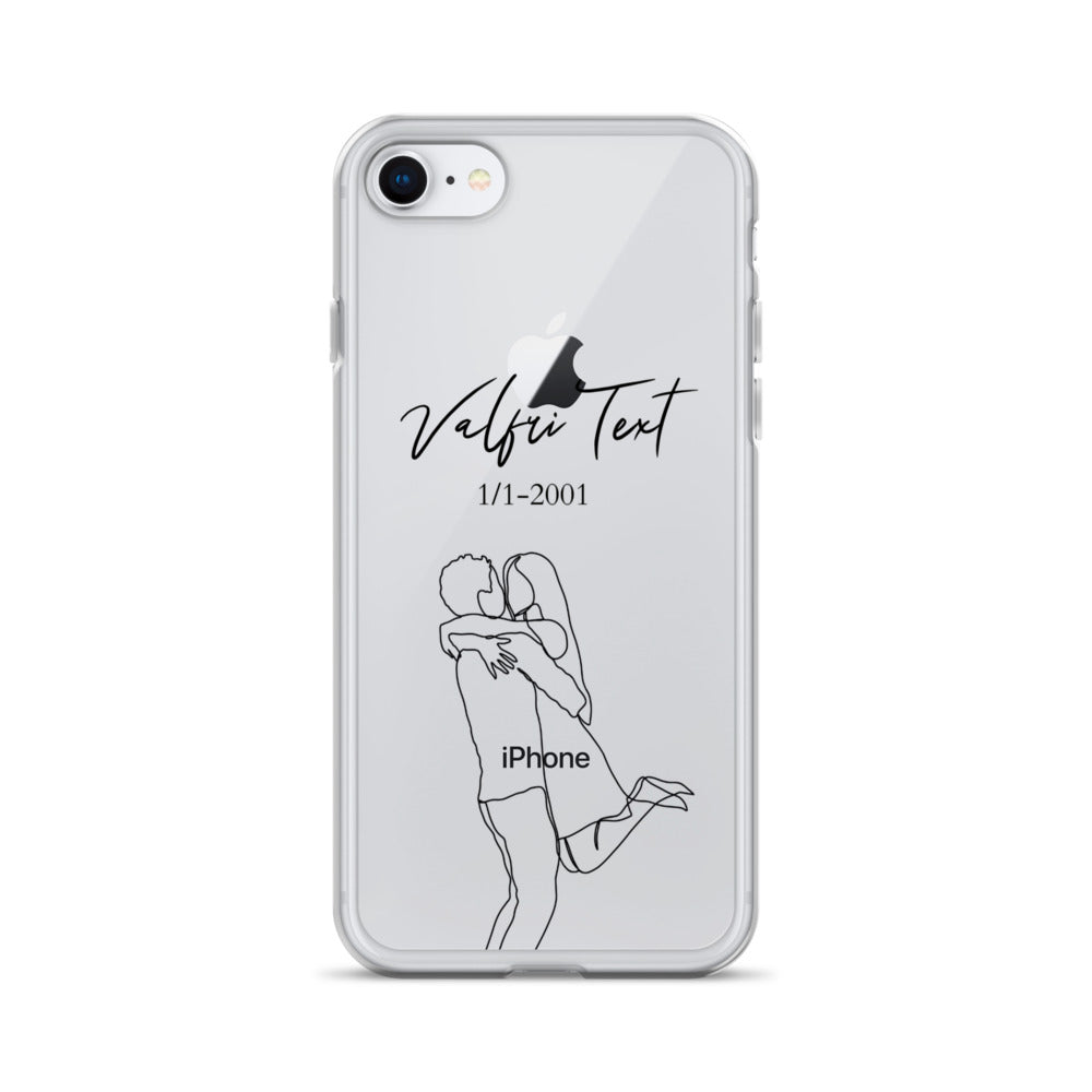 iPhone Personalized Phone Case - Line Art