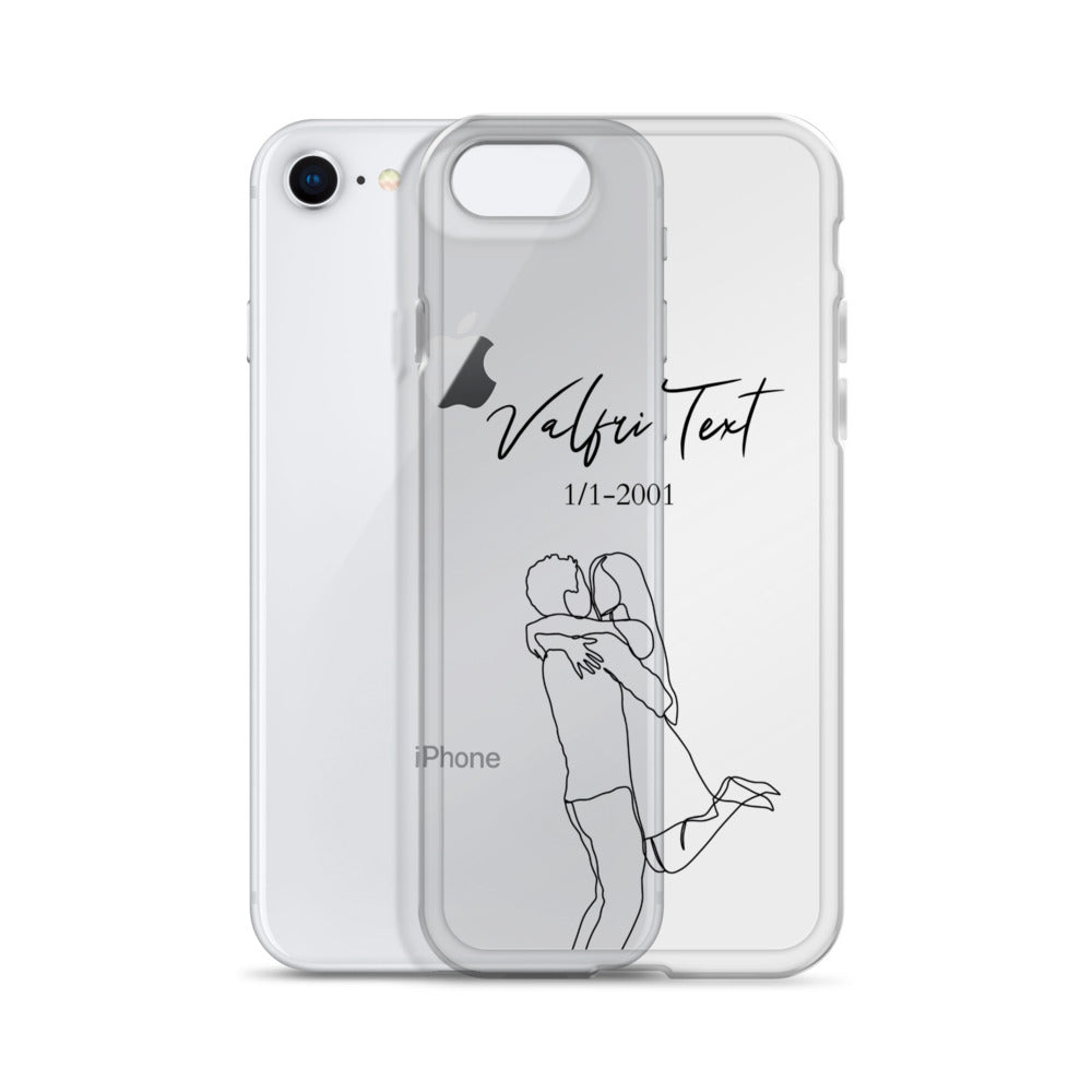 iPhone Personalized Phone Case - Line Art