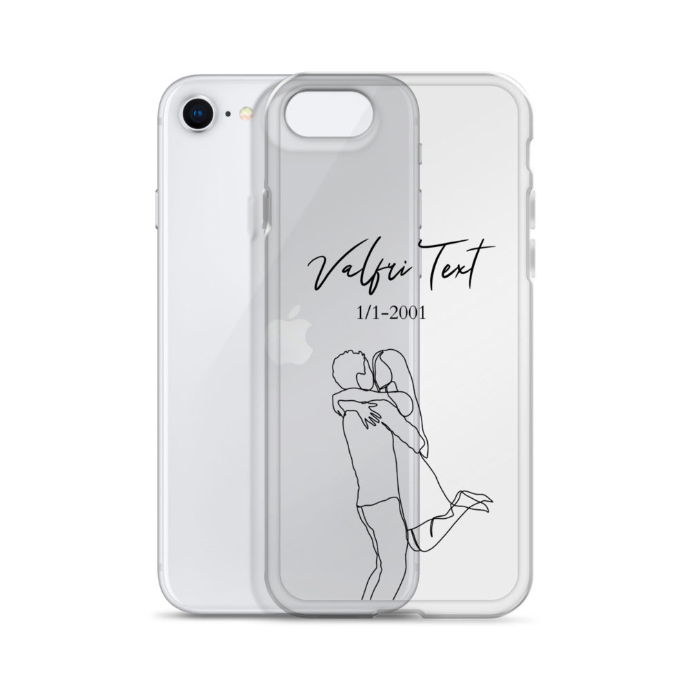 iPhone Personalized Phone Case - Line Art