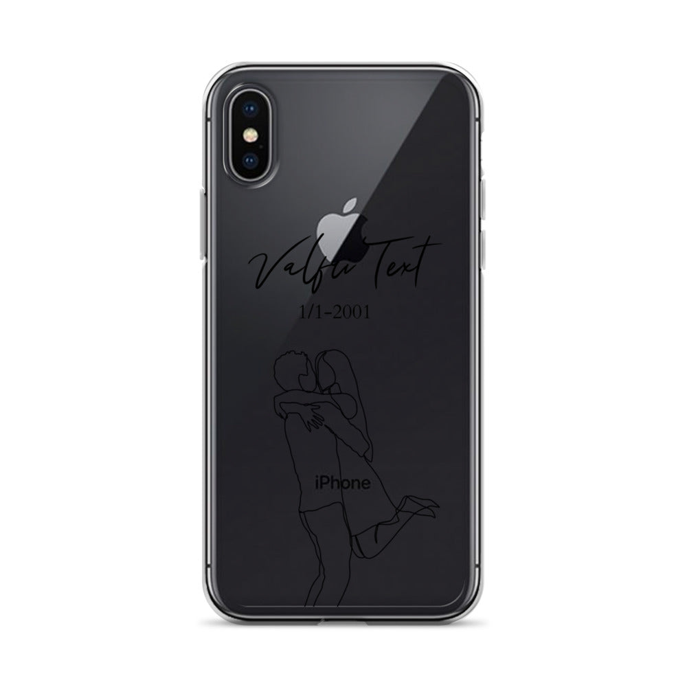 iPhone Personalized Phone Case - Line Art