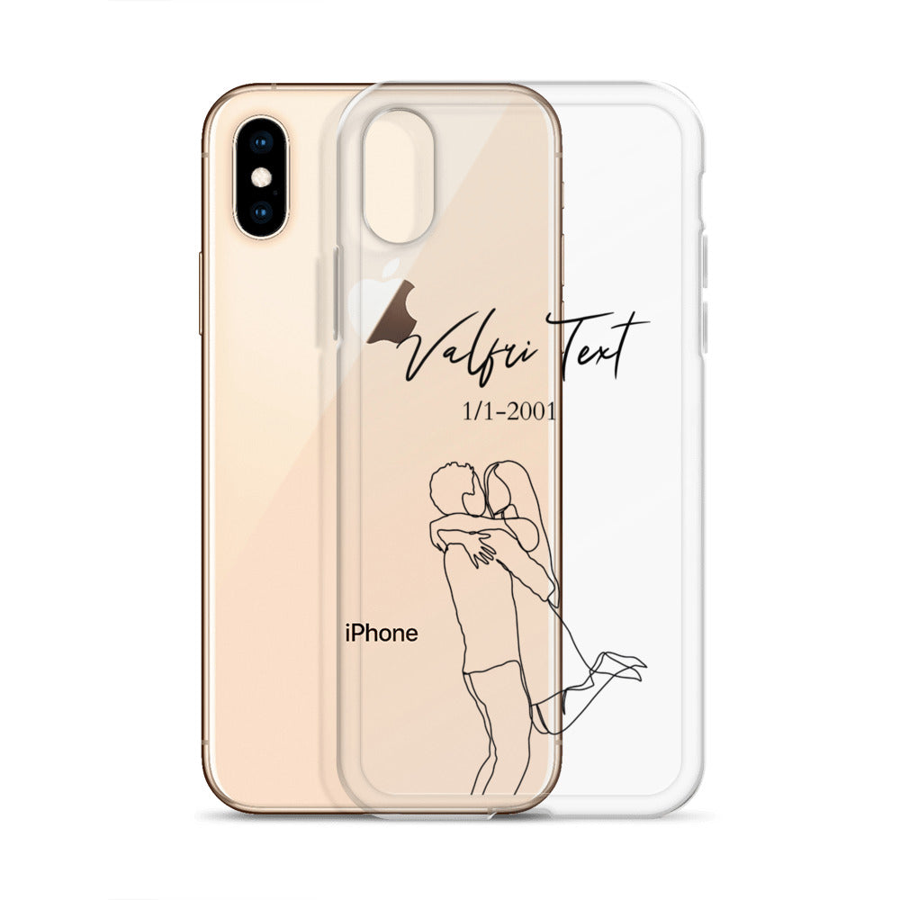 iPhone Personalized Phone Case - Line Art