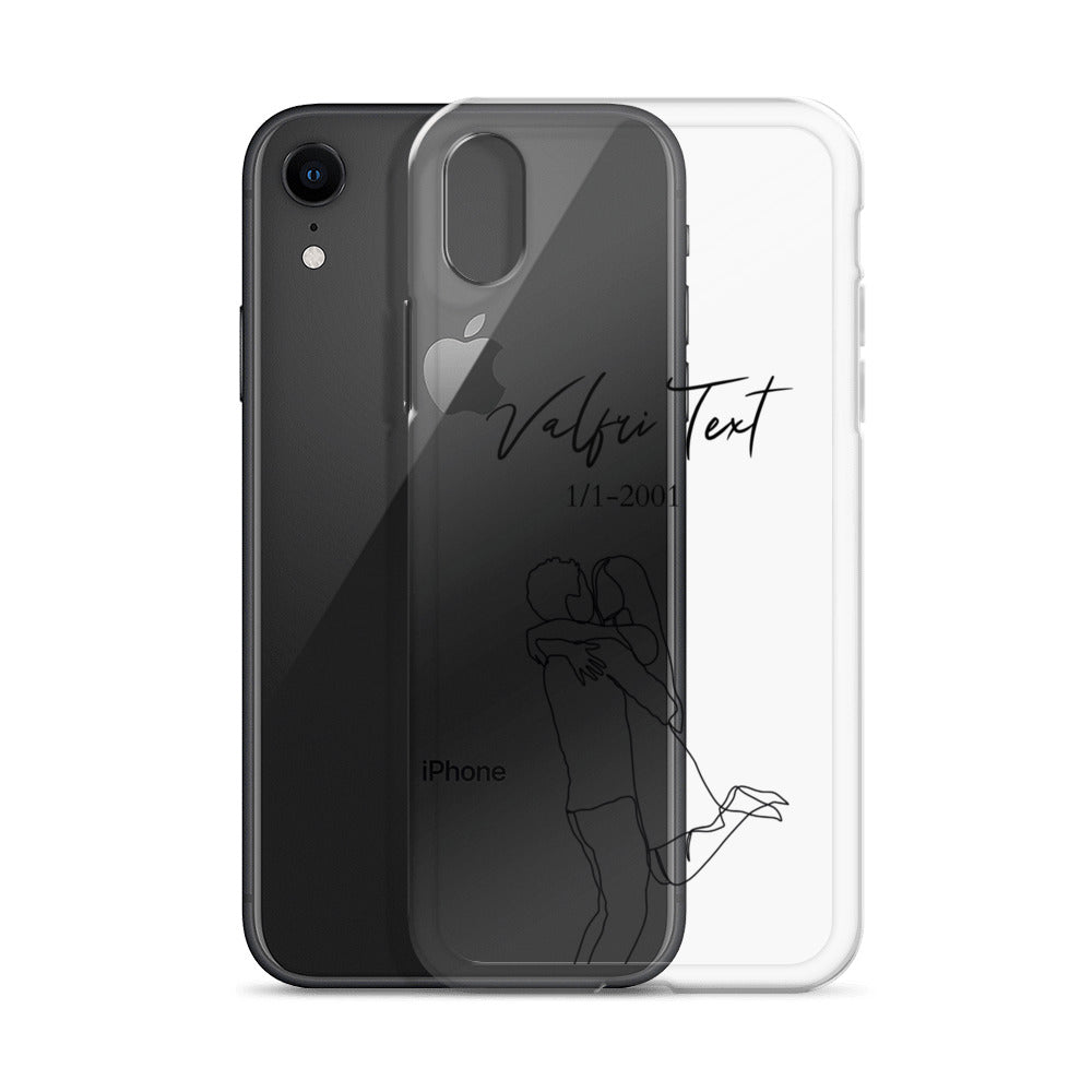 iPhone Personalized Phone Case - Line Art