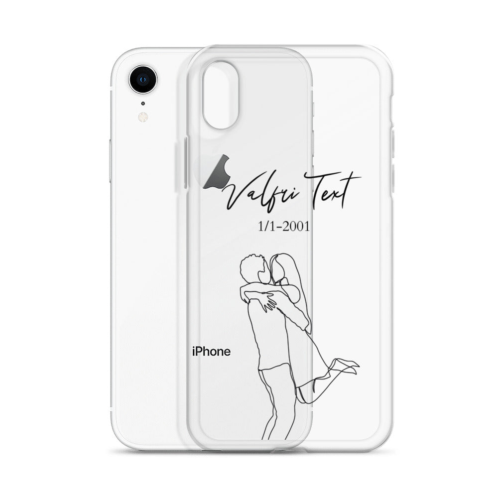 iPhone Personalized Phone Case - Line Art